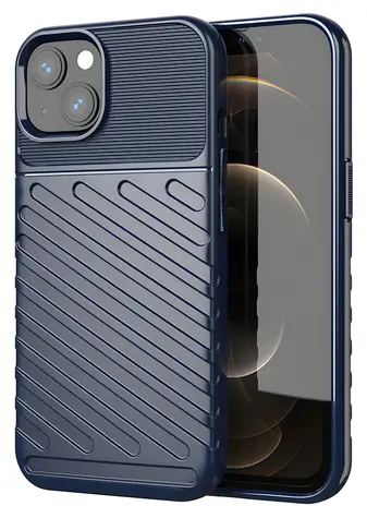 Hurtel Thunder Case modrá / Pouzdro / Apple iPhone 13 mini / TPU / Odolné provedení