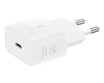 Samsung EP-T2510EWE bílá / Cestovní nabíječka / USB-C / 25W