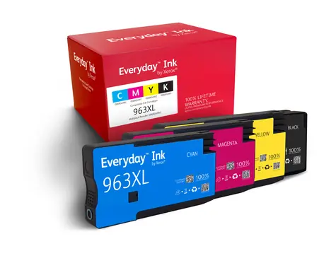 Xerox Everyday HP 963XL CMYK / Alternativní cartridge / Multipack 4 ks / pro OfficeJet Pro 9010-9025 / 1600 stran