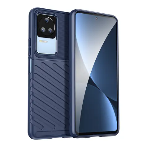 Hurtel Thunder Case modrá / Silikonový kryt / Xiaomi POCO F4 5G