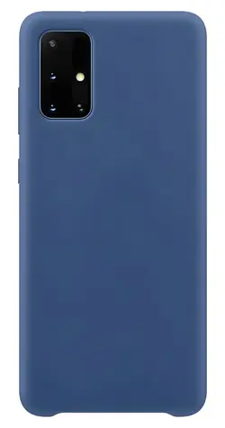 Hurtel Silicone Case tmavě modrá / Silikonový kryt / Samsung Galaxy S21 Ultra 5G