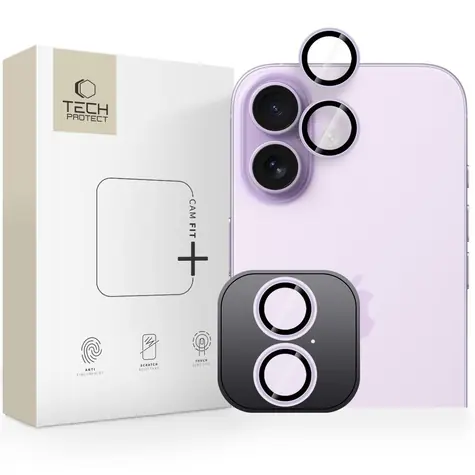 Tech-Protect Camring Fit+ fialová / Ochranný kryt fotoaparátu / Apple iPhone 17