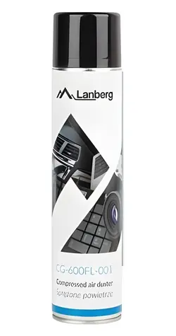 Lanberg stlačený vzduch 600 ml / Čisticí sprej / PC