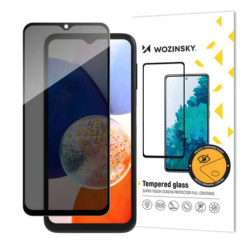 Wozinsky Privacy Glass / Tvrzené sklo / Samsung Galaxy A13 / Anti-Spy filtr