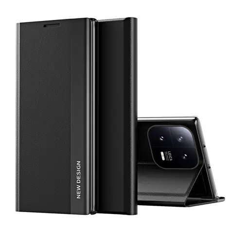 Hurtel Sleep Case Pro pro Xiaomi 13 Lite černá / Flipové pouzdro / Se stojánkem
