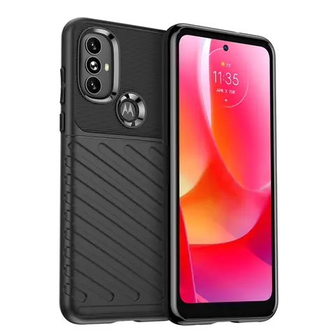 Hurtel Thunder Case černá / Pouzdro / Odolné / Motorola Moto G Power 2022