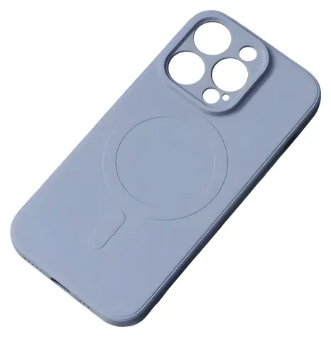 Hurtel Silikonový kryt s MagSafe pro Apple iPhone 14 Plus ledově modrá / Kryt / Silikonový / MagSafe