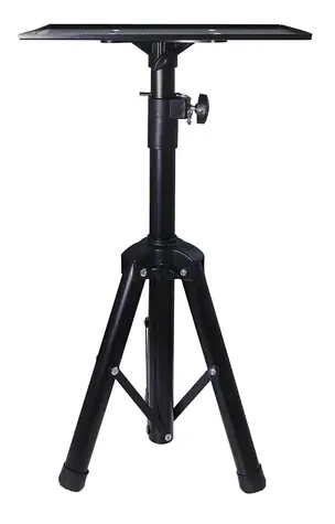 Extralink PFS-001 / Podlahový stojan pro projektor / nastavitelná výška 60–120 cm / třínohý / tácek 36×26 cm