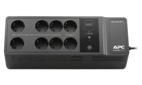 APC BE650G2-GR Back-UPS 650VA (400W) černá / Záložní zdroj / 230V / 1x USB nabíjecí port