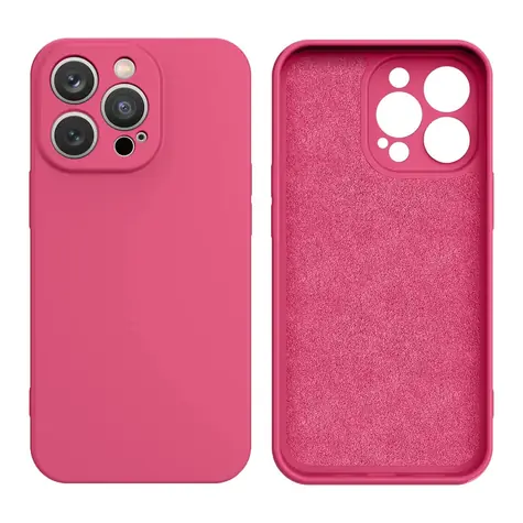 Hurtel Silicone Case pro Apple iPhone 14 Plus fuchsiová / Pouzdro / Silikonové