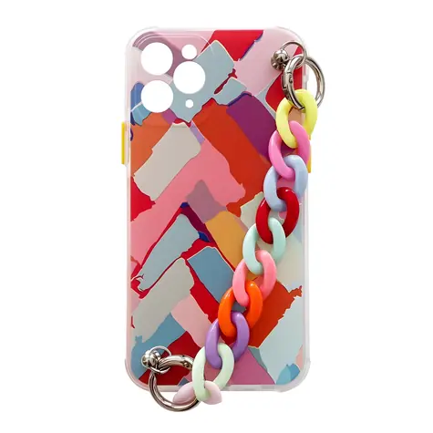 Hurtel Color Chain Case vícebarevná (3) / Kryt / Samsung Galaxy S21+ 5G