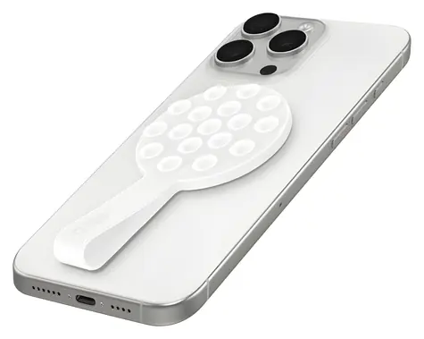 SBS MAG Grippy bílá / Držák na telefon / MagSafe / přísavka