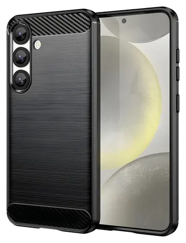 Hurtel Carbon Case černá / Zadní kryt / Xiaomi 15 / Silikon