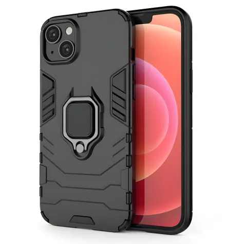 Hurtel Ring Armor černá / Kryt / Apple iPhone 14 Plus / Magnetický kroužek