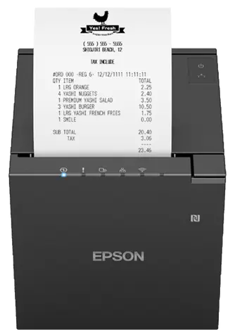 Epson TM-m30III černá / Pokladní termotiskárna / 203 DPI / USB / USB-C / BT / Wi-Fi / LAN