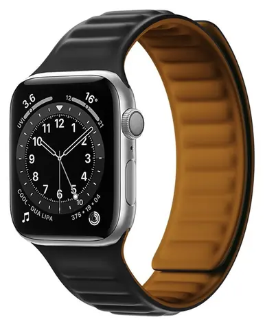 Hurtel Magnetic Strap černá / Řemínek / Pro Apple Watch 38/40 mm / Magnetické zapínání