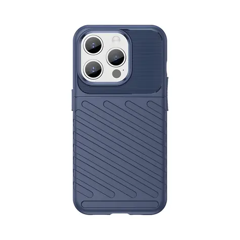Hurtel Thunder Case Apple iPhone 15 Pro modrá / Pouzdro / Zesílené
