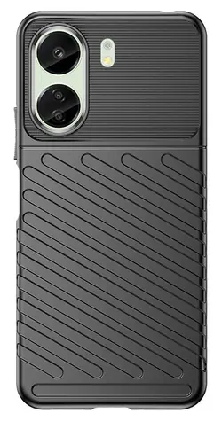 Hurtel Thunder Case černá / Kryt / Odolný / Xiaomi Redmi 13C