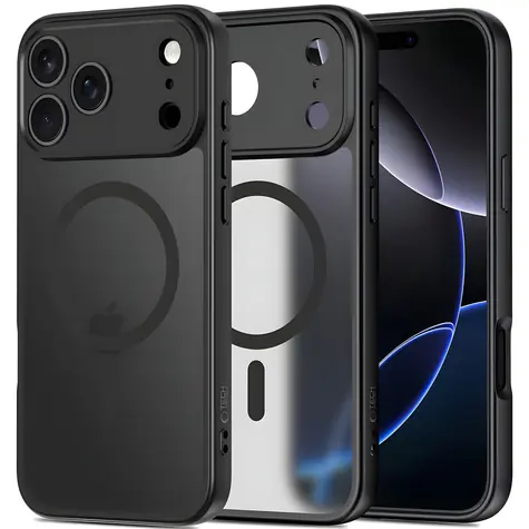 Tech-Protect BasicMag černá matná / Pouzdro / pro Apple iPhone 17 Pro Max / MagSafe