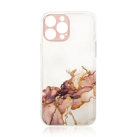 Hurtel Marble Case pro Xiaomi Redmi Note 11 Pro hnědá / Pouzdro / gelové / mramorový vzor