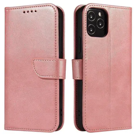 Hurtel Magnet Case pro Samsung Galaxy A73 růžová / Kryt / Flip / Magnetický