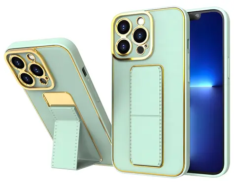 Hurtel Kickstand Case zelená / Kryt se stojánkem / Samsung Galaxy A13