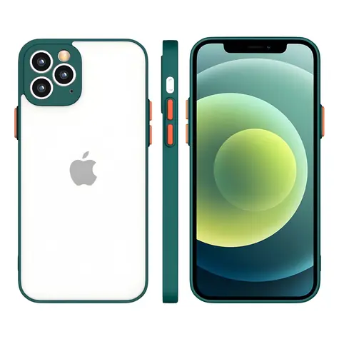Hurtel Milky Case tmavě zelená / Kryt / Samsung Galaxy S21+ 5G