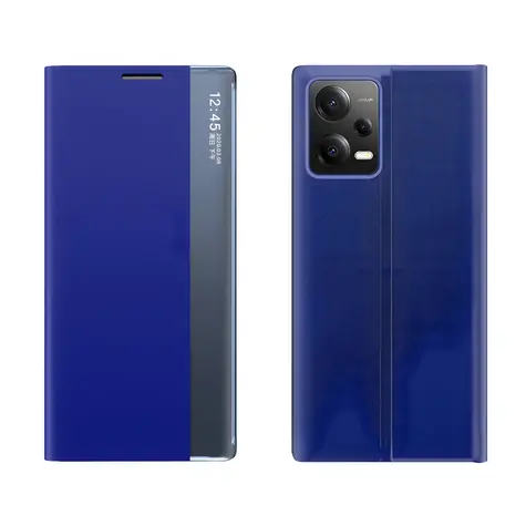 Hurtel Flipové pouzdro pro Xiaomi Redmi Note 12 Pro+ modrá / Pouzdro / Funkce stojánku