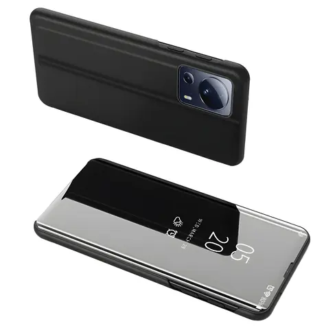 Hurtel Clear View Case černá / Flipové pouzdro / Xiaomi 13 Lite