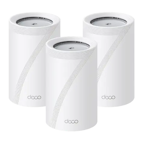 TP-Link Deco BE65 Pro (2-pack) / Wi-Fi 7 systém MESH / Tri-band 9,3 Gb/s / 5 Gb/s porty / MLO