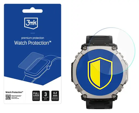 3mk Watch Protection FlexibleGlass / Hybridní sklo / Amazfit T-Rex Ultra 2