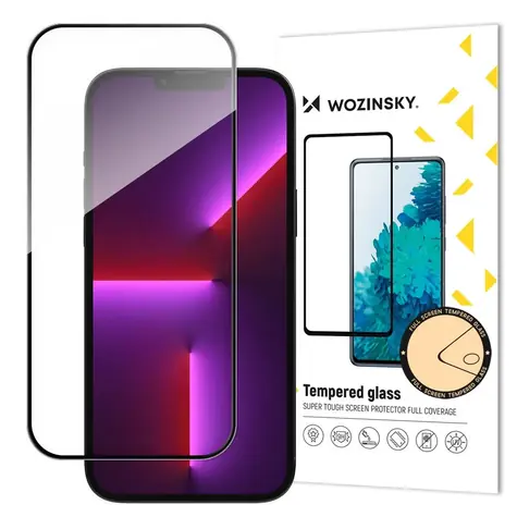 Wozinsky Ochranné tvrzené sklo Full Glue pro Apple iPhone 16 Plus / Ochranné sklo / lepení přes celý displej