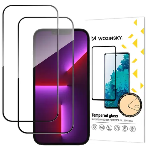 Wozinsky Ochranné sklo iPhone 17 Pro / Temperované sklo / Plně lepené / 2 ks