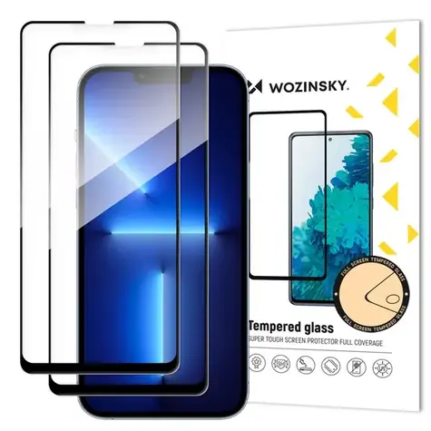 Wozinsky Tvrzené sklo Full Glue pro Samsung Galaxy M16 / Ochranné sklo / 2 ks / Lepení přes celý displej