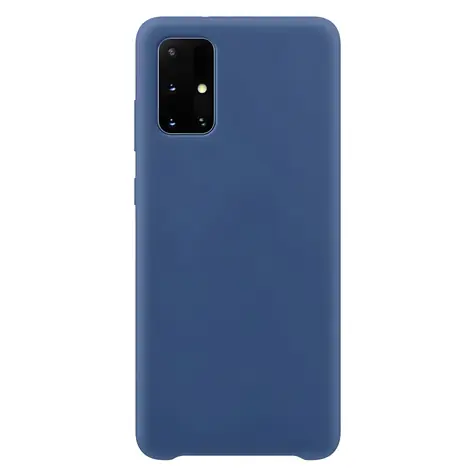 Hurtel Silicone Case pro Samsung Galaxy S21+ 5G tmavě modrá / Pouzdro / Silikonové