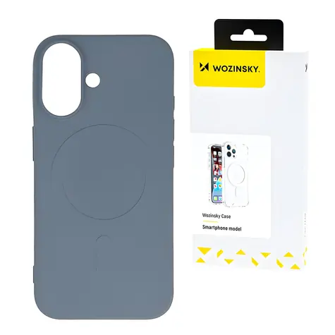 Wozinsky Liquid Silicone MagSafe šedá / Pouzdro / Samsung Galaxy S24 FE