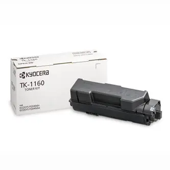 Kyocera TK-1160 černá (1T02RY0NL0) / Toner / pro ECOSYS P2040dn, P2040dw / Originální