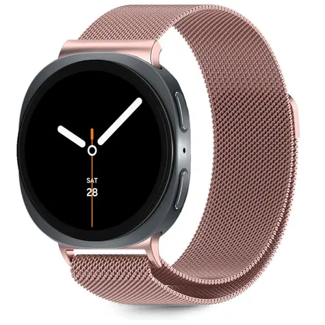 Tech-Protect Stainless Steel růžová / Řemínek / Samsung Galaxy Watch 40 / 44 / 46 mm