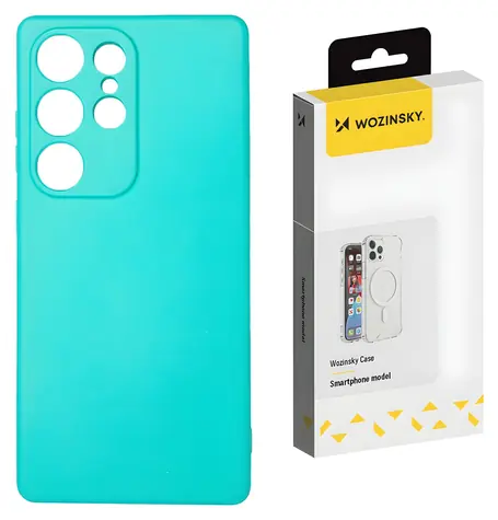 Wozinsky Silicone Case pro Samsung Galaxy S24 FE Mint / Pouzdro / Silikonové