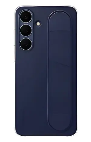 Samsung EF-GS731CNE Standing Grip tmavě modrá / Kryt na telefon / Galaxy S25 FE
