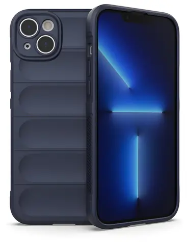 Hurtel Magic Shield Case pro Apple iPhone 14 Plus tmavě modrá / Ochranný kryt / Flexibilní / Odolný