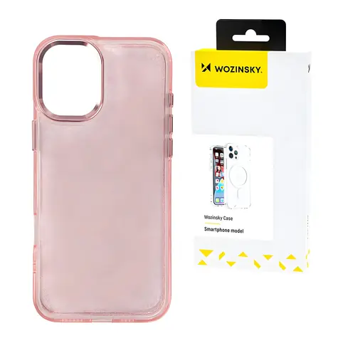 Wozinsky Glitter Case růžová s třpytkami / Ochranný kryt pro Samsung Galaxy S25+ / Třpytivý design