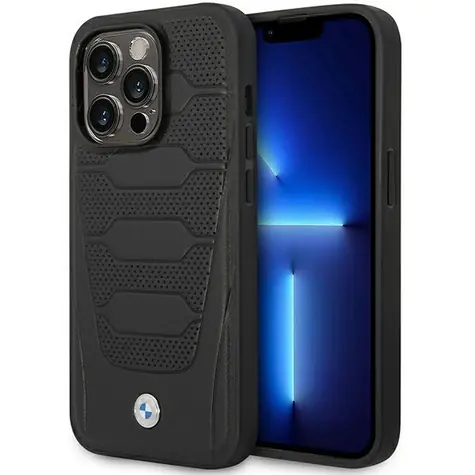 BMW BMHMP14L22RPSK černá / Zadní kryt / MagSafe / pro iPhone 14 Pro