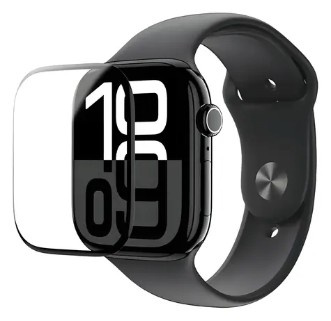 AmazingThing Radix Film / Ochranná fólie s černým rámečkem / Apple Watch 42mm