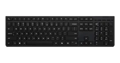 Lenovo Klávesnice Home/Office černá / Klávesnice / bezdrátová / Bluetooth 5.1 / US layout / 104 kláves