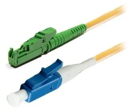 XtendLan FO patch E2000/APC-LC / Optický patch kabel / simplex / 9/125 / G.652d ZWP / LS0H / 3 m
