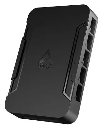 ARCTIC Case Fan Hub / Rozbočovač pro PWM ventilátory / 10 portů / SATA napájení