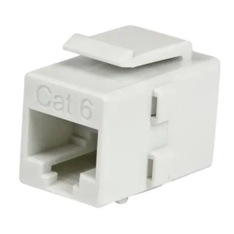 StarTech spojka RJ-45 Cat6 bílá / Spojka / UTP / kategorie 6
