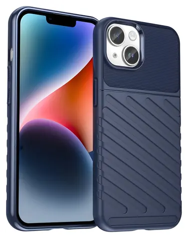 Hurtel Thunder Case ochranný kryt pro Apple iPhone 14 modrá / Ochranný kryt / Odolné provedení / Zesílené rohy