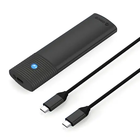 Orico PWM2-G2 externí box pro M.2 NVMe SSD černá / 10 GB/s / USB-C